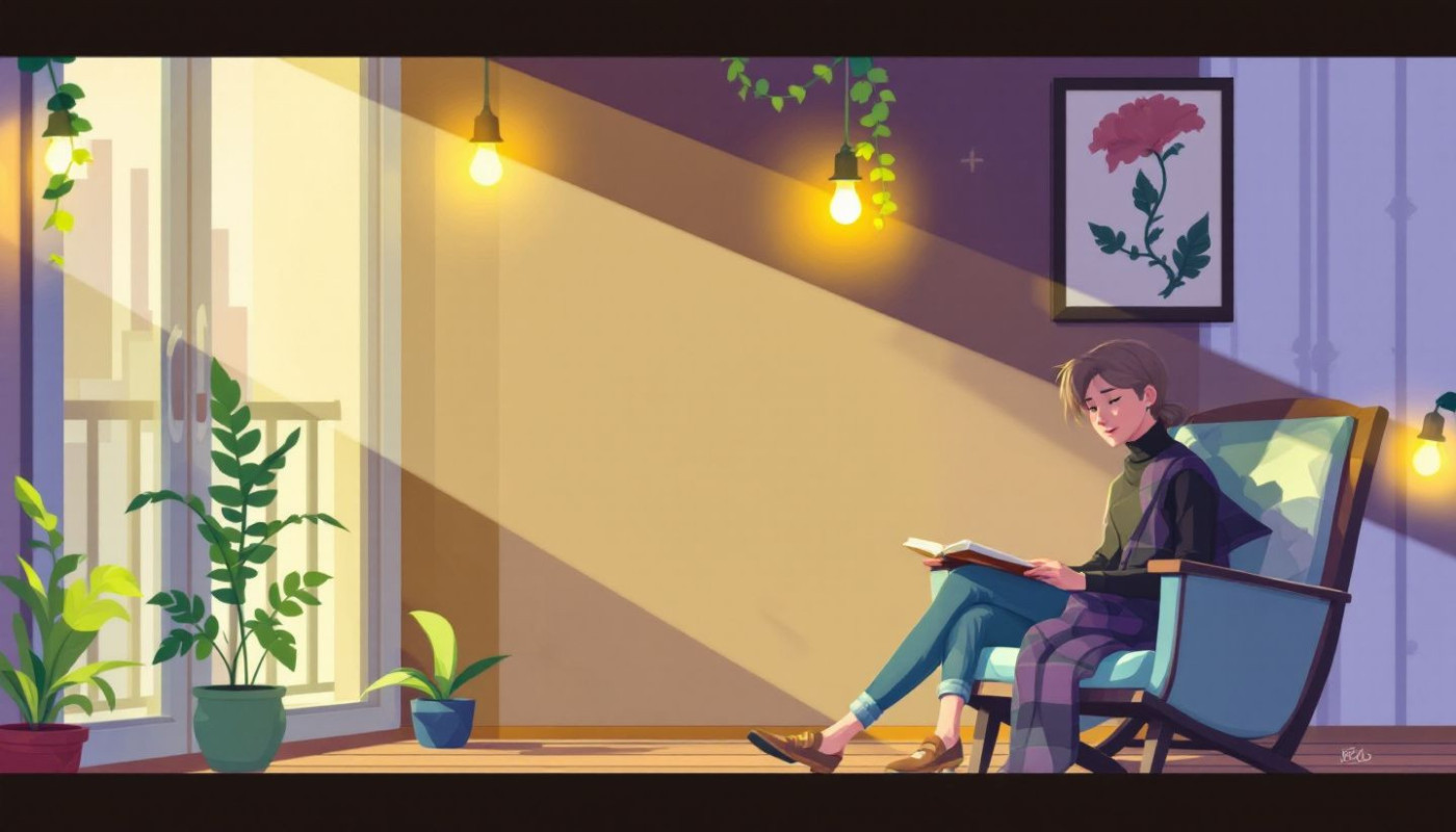 Optimisation de l'espace : créer un coin lecture sur un petit balcon